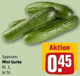 REWE Mini Gurke Angebot