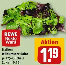 REWE Wildkräuter Salat Angebot