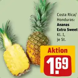 REWE Ananas Extra Sweet Angebot