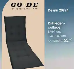 Zurbrüggen Go-de rollliegenauflage Angebot