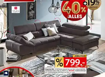 Zurbrüggen Stylife eckgarnitur billy Angebot