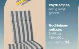 Zurbrüggen Royal-stripes hochlehnerauflage Angebot