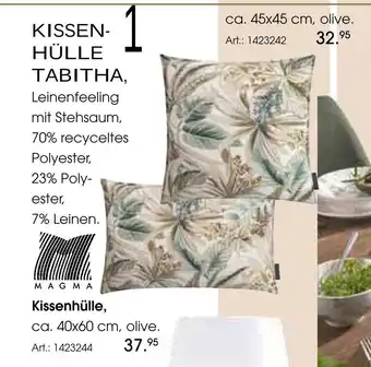 Zurbrüggen Magma kissenhülle tabitha Angebot