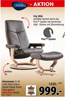 Zurbrüggen Stressless relaxsessel Angebot