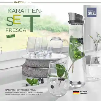 Zurbrüggen Schott zwiesel karaffen-set fresca, 7-tlg Angebot