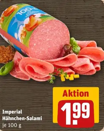 REWE Imperial Hähnchen-Salami Angebot