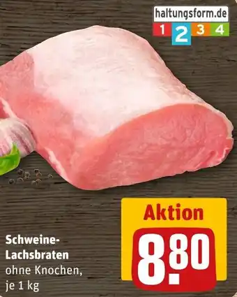 REWE Schweine Lachsbraten Angebot