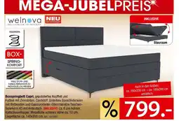 Zurbrüggen Welnova boxspringbett capri Angebot