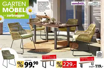 Zurbrüggen Ambia garden, amalio moderne essgruppe tahiti Angebot