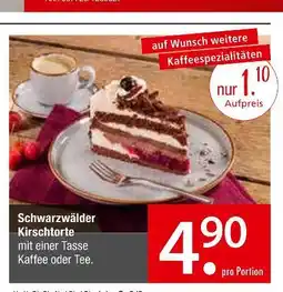 Zurbrüggen Schwarzwälder kirschtorte Angebot