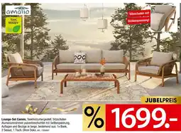 Zurbrüggen Amatio lounge-set cameo Angebot