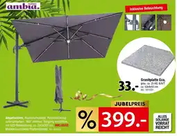 Zurbrüggen Ambia ampelschirm Angebot