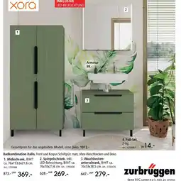 Zurbrüggen Xora badkombination itallo Angebot