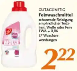 inkoop GUT&GÜNSTIG Feinwaschmittel Angebot