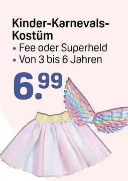 Rossmann Kinder-karnevals-kostüm Angebot