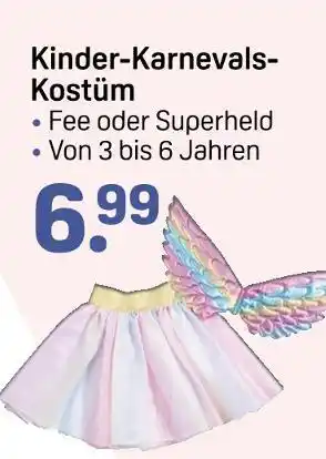 Rossmann Kinder-karnevals-kostüm Angebot