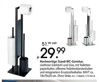 Zurbrüggen Stand-wc-garnitur Angebot