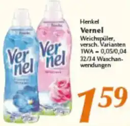 inkoop Henkel Vernel Weichspüler Angebot