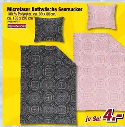 Poco Microfaser bettwäsche seersucker Angebot