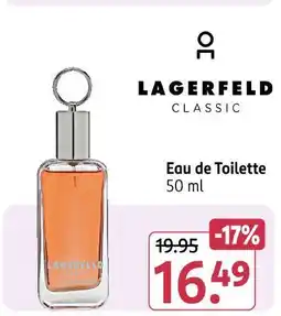 Rossmann Lagerfeld eau de toilette Angebot