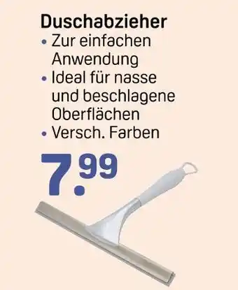 Rossmann Duschabzieher Angebot