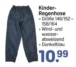 Rossmann Kinder-regenhose Angebot