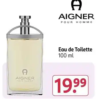 Rossmann Aigner eau de toilette Angebot