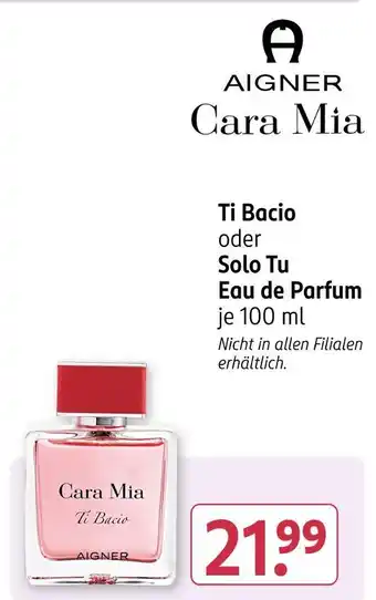 Rossmann Aigner cara mia Angebot