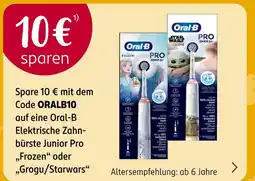 Rossmann Oral-b 10 € sparen Angebot