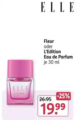 Rossmann Elle fleur oder l’edition eau de parfum Angebot