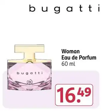 Rossmann Bugatti woman eau de parfum Angebot