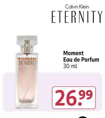 Rossmann Calvin klein eternity moment eau de parfum Angebot