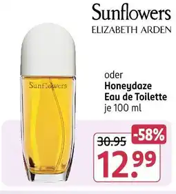 Rossmann Elizabeth arden sunflowers oder honeydaze eau de toilette Angebot