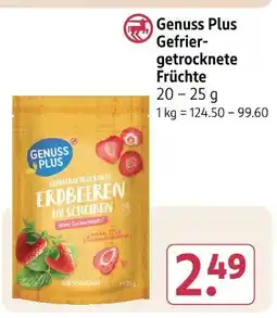 Rossmann Genuss plus erdbeeren in scheiben Angebot