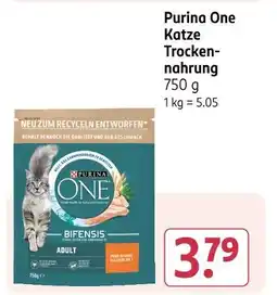 Rossmann Purina one katze trockennahrung Angebot