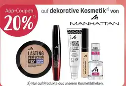 Rossmann Manhattan dekorative kosmetik Angebot