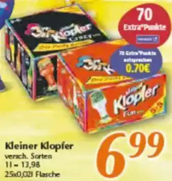 inkoop Kleiner Klopfer Angebot