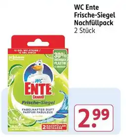 Rossmann Wc ente frische-siegel nachfüllpack Angebot