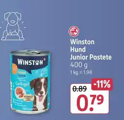 Rossmann Winston hund junior pastete Angebot