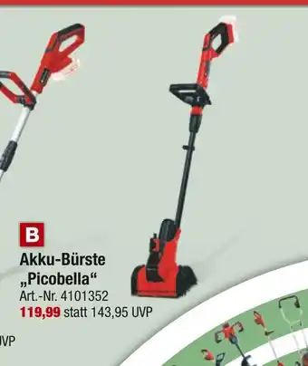 toom Baumarkt Akku-bürstepicobella Angebot