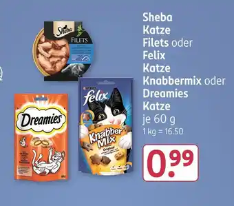 Rossmann Sheba katze filets Angebot