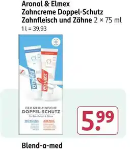 Rossmann Aronal & elmex blend-a-med Angebot