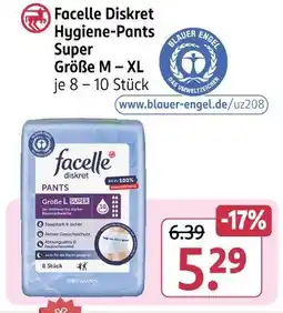 Rossmann Facelle facelle diskret hygiene-pants super größe m – xl Angebot