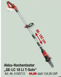 toom Baumarkt Akku-hochentaster Angebot