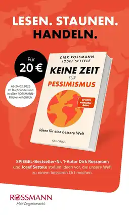 Rossmann Quadriga buch keine zeit für pessimismus Angebot