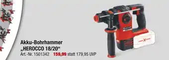 toom Baumarkt Akku-bohrhammer hercocco 18/20 Angebot