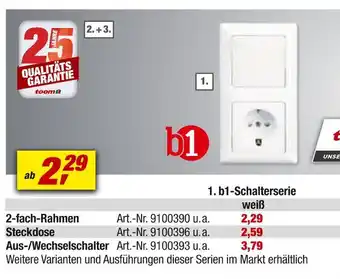 toom Baumarkt B1-schalterserie Angebot