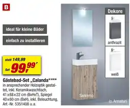 toom Baumarkt Calanda gästebad-set Angebot