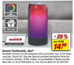 toom Baumarkt Toom smarte tischleuchte nuri Angebot