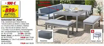 toom Baumarkt Gartenmöbel-set „romy“ Angebot